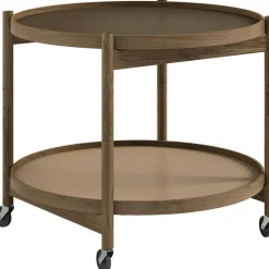 Bølling Brickbord Ø60 cm, Obehandlad Bok / Bas