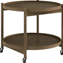 Bølling Brickbord Ø60 cm, Obehandlad Bok / Bas