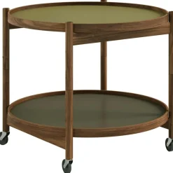 Bølling Brickbord Ø60 cm, Obehandlad Bok / Bas