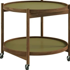 Bølling Brickbord Ø60 cm, Obehandlad Bok / Bas