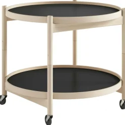 Bølling Brickbord Ø60 cm, Obehandlad Bok / Bas