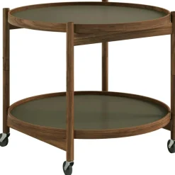 Bølling Brickbord Ø60 cm, Obehandlad Bok / Bas