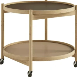 Bølling Brickbord Ø60 cm, Obehandlad Bok / Bas