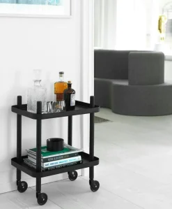 Block Bord, Svart/Svart