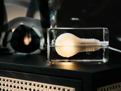 Design House Stockholm Bordslampor-Block Lampa, Vit Sladd