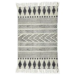 House Doctor Bomulls- & Trasmattor-Block Matta, 160x230 cm