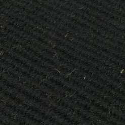 Ferm Living Slätvävda Mattor-Block Matta 80x200 cm, Svart/Natur