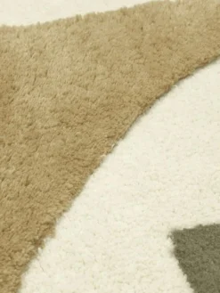 Ferm Living Ullmattor-Bloco Tufted Ullmatta 80x120 cm, Off-white / Blush