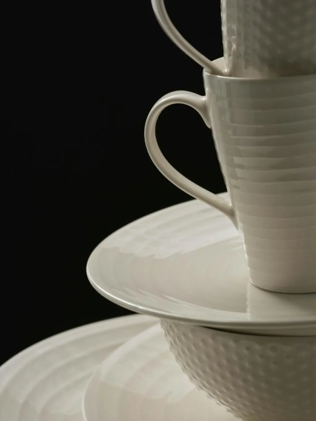 Design House Stockholm Mattallrikar-Blond Tallrik, Randig 28 cm,