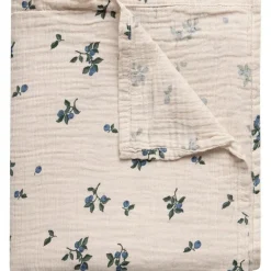 Barn Garbo & Friends Barnfiltar-Blueberry Muslin Babyfilt, 110x110 cm