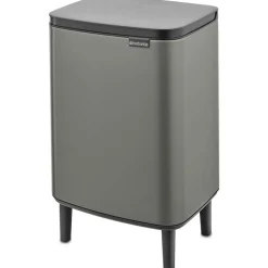 Bo Papperskorg Med Ben 12 L, Mattsvart