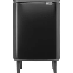 Bo Papperskorg Med Ben 12 L, Mattsvart