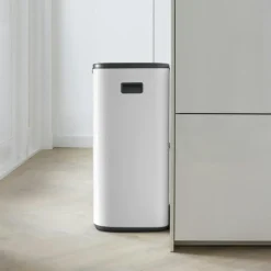 Bo Touch Top Papperskorg 2 x 30L, Vit