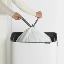 Bo Touch Top Papperskorg 60 L, Mattsvart