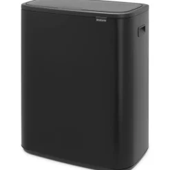 Bo Touch Top Papperskorg 60 L, Mattsvart