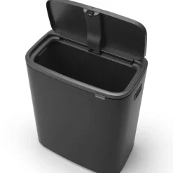 Bo Touch Top Papperskorg 60 L, Mattsvart