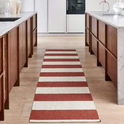 Pappelina Utomhusmattor & Balkongmattor|Plastmattor-Bob Matta 70x300 cm, Brick/Vanilla