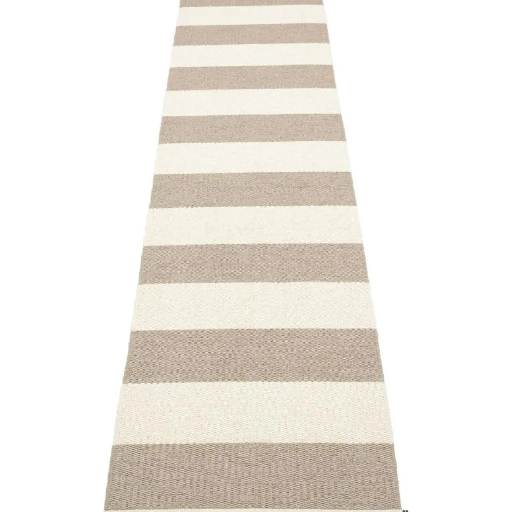 Pappelina Utomhusmattor & Balkongmattor|Plastmattor-Bob Matta 70x300 cm, Brick/Vanilla