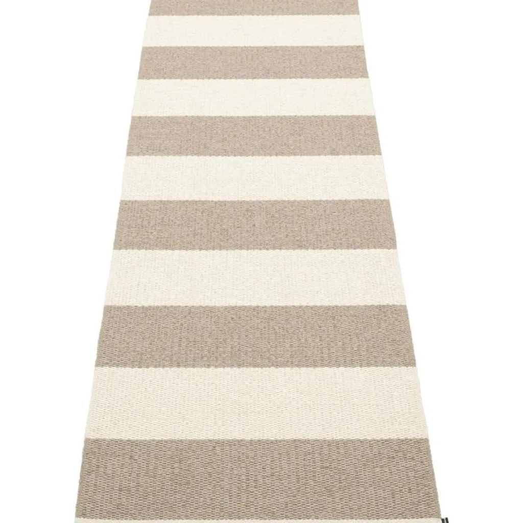 Pappelina Utomhusmattor & Balkongmattor|Plastmattor-Bob Matta 70x300 cm, Brick/Vanilla