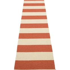 Pappelina Utomhusmattor & Balkongmattor|Plastmattor-Bob Matta 70x300 cm, Brick/Vanilla