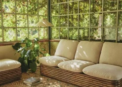 GUBI Fotpallar|Sittsäckar & Sittpuffar-Bohemian 72 Ottoman, Dedar Lupo Bouclé 007