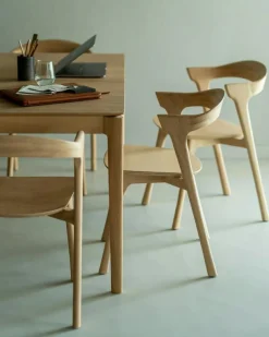 Bok Matbord Ek, 100x240 cm