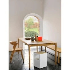 Bok Matbord Ek, 100x240 cm