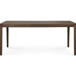 Ethnicraft Matbord Och Barbord-Bok Matbord Mörkbetsad Teak, 100x240 cm