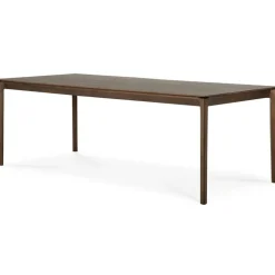 Ethnicraft Matbord Och Barbord-Bok Matbord Mörkbetsad Teak, 100x240 cm