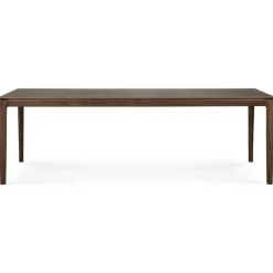 Ethnicraft Matbord Och Barbord-Bok Matbord Mörkbetsad Teak, 100x240 cm