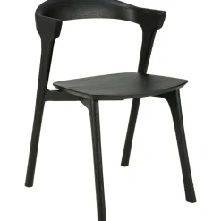 Bok Stol, Mörkbetsad Teak