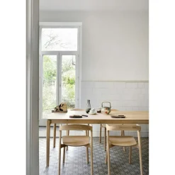 Bok Stol, Mörkbetsad Teak