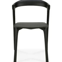 Bok Stol, Mörkbetsad Teak