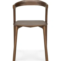 Bok Stol, Mörkbetsad Teak