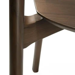 Bok Stol, Mörkbetsad Teak