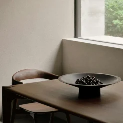 Bok Stol, Mörkbetsad Teak