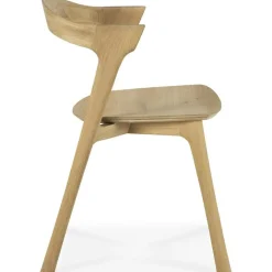 Bok Stol, Mörkbetsad Teak