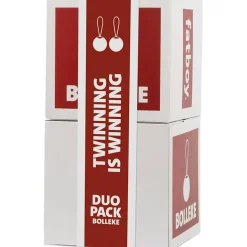 Bolleke Lampa 2-pack, Röd