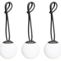 Fatboy Portabla Lampor|Portabla Lampor-Bolleke Mini Bordslampa Portabel 3-pack, Röd