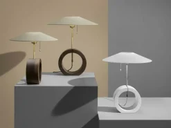 Bombus Bordslampa, Rökt Ek