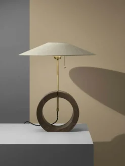 Bombus Bordslampa, Rökt Ek