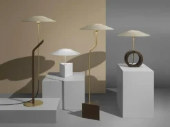 Bombus Bordslampa, Rökt Ek