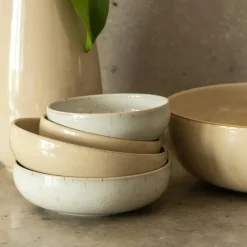 Decotique Serveringsskålar|Frukostskålar-BON Skål 16 cm, Ivory