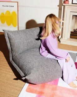 Fatboy Sittsäckar & Sittpuffar|Fåtöljer-BonBaron Mingle Loungefåtölj, Marble