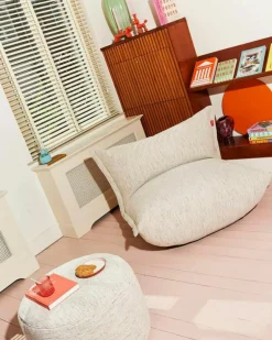 Fatboy Sittsäckar & Sittpuffar|Fåtöljer-BonBaron Mingle Loungefåtölj, Marble