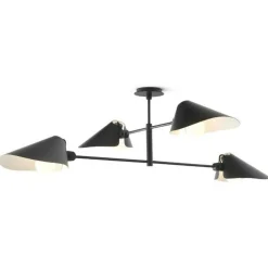 &Tradition Ljuskronor & Takkronor-Bonnet SC91 Ljuskrona, Bronzed / Svart