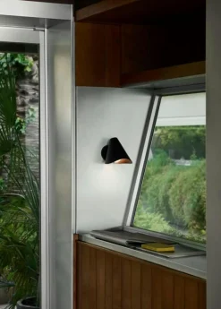 Bonnet SC103 Vägglampa, Bronzed / Svart