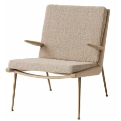 &Tradition Fåtöljer-Boomerang HM2 Loungestol, Vitoljad Ek / Karakorum 003