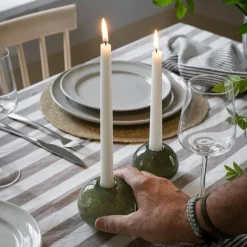 Bordsduk 145x240 cm, Vit/Beige