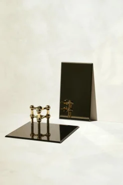 Botten Glas Rektangulär 17 x 30 cm, Smoked Black